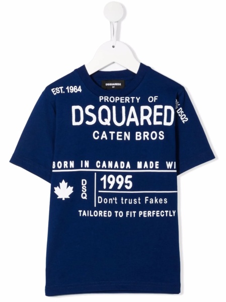 Tricou DSQUARED2 albastru