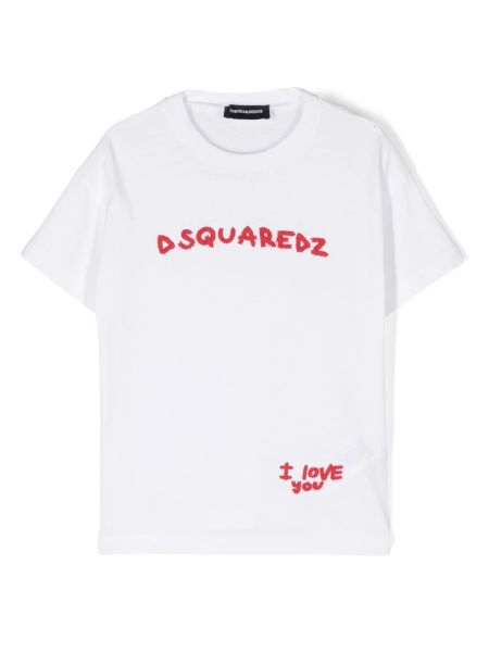 Tricou DSQUARED2 alb