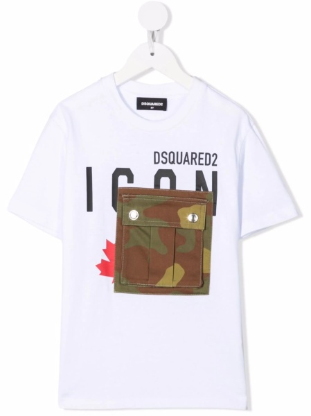 Tricou DSQUARED2 alb