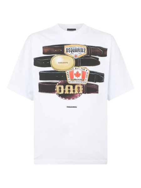 Tricou DSQUARED2 alb