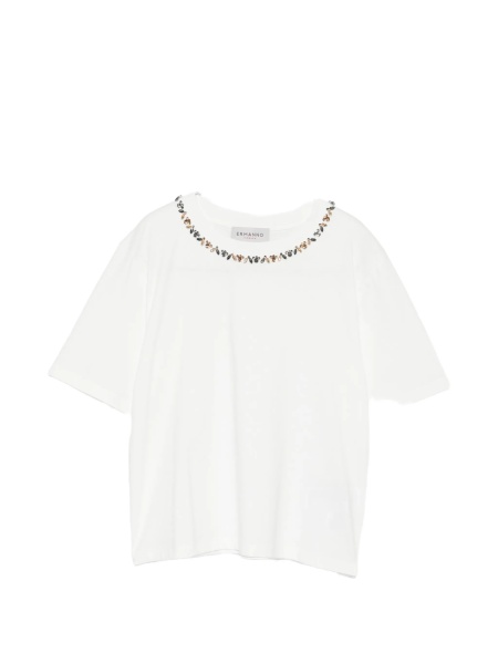 Tricou Ermanno Scervino alb