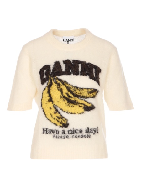 Tricou Ganni neutru