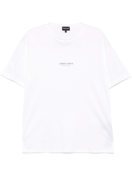 Tricou Giorgio Armani alb