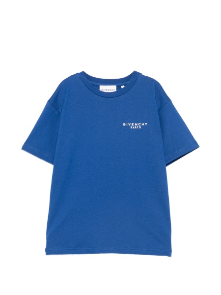 Tricou Givenchy albastru din bumbac