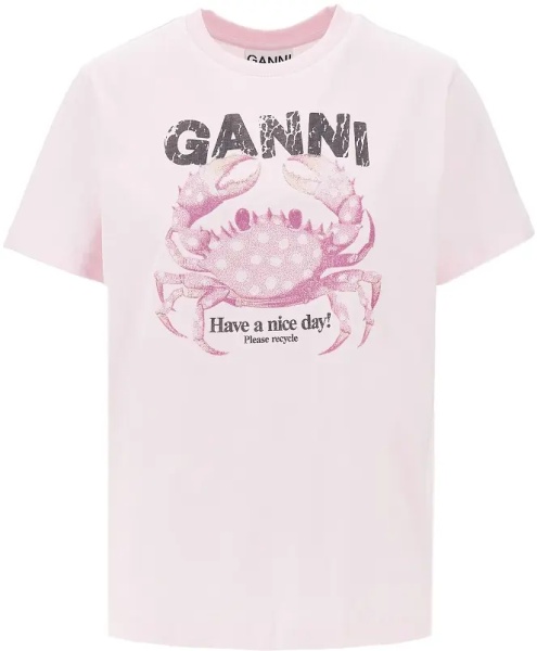 Tricou Jersey T-shirt with 'Crab' print