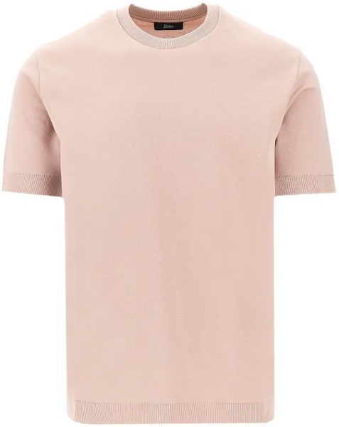 Tricou Knit effect jersey T-shirt