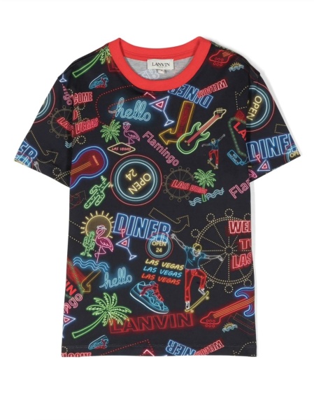 Tricou Lanvin albastru