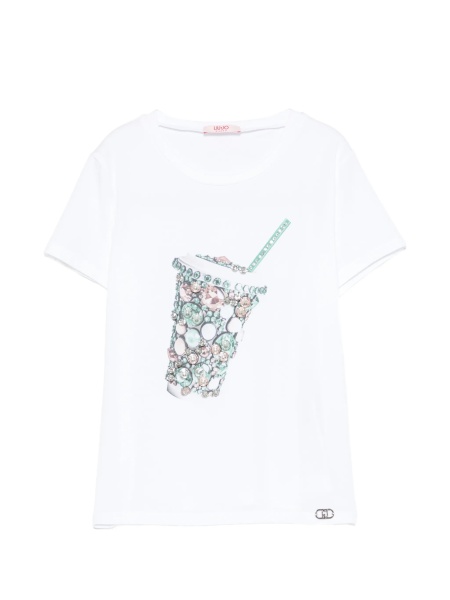 Tricou LIU JO KIDS alb