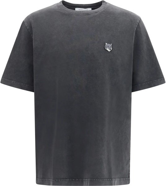 Tricou MAISON KITSUNÉ Fox Head Faded T-shirt