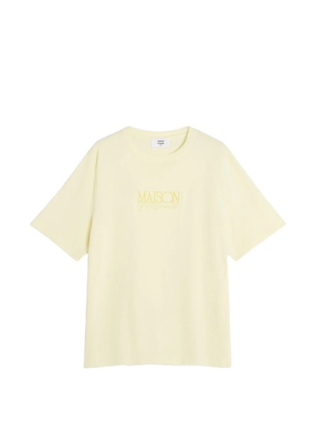 Tricou MAISON KITSUNÉ galben