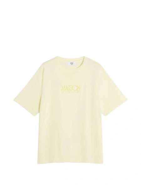 Tricou MAISON KITSUNÉ galben
