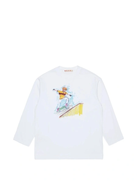 Tricou Marni alb