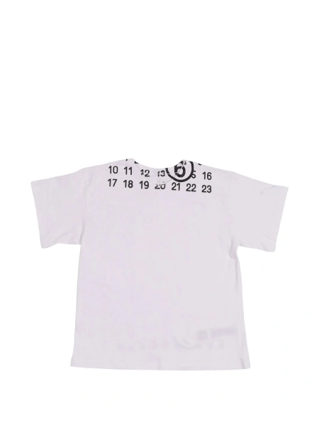 Tricou MM6 Maison Margiela alb