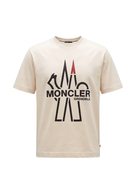 Tricou Moncler Grenoble alb