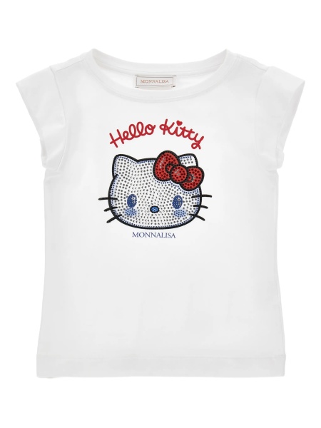 Tricou Monnalisa alb