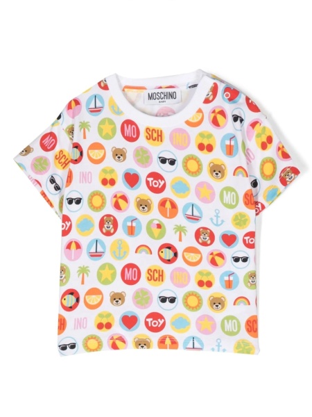 Tricou Moschino alb