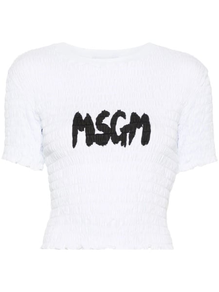 Tricou MSGM alb