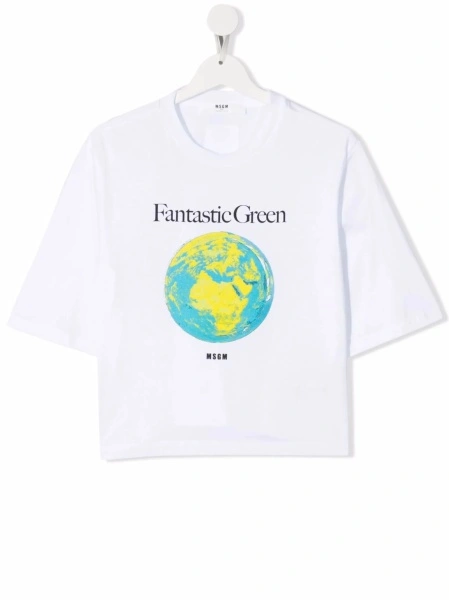 Tricou MSGM alb