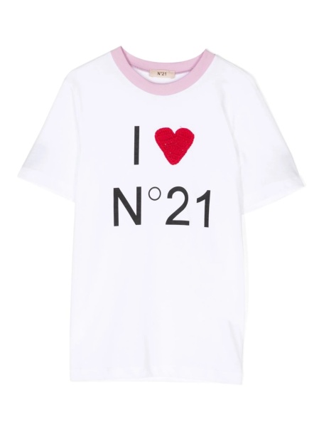 Tricou N°21 alb