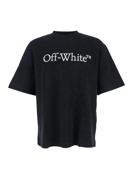 Tricou Oversized T-Shirt 'Logo' with Contrasting Logo Print in Black Cotton for Men