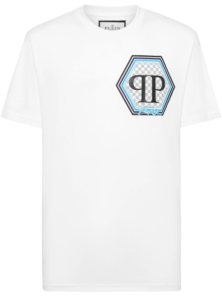 Tricou Philipp Plein alb