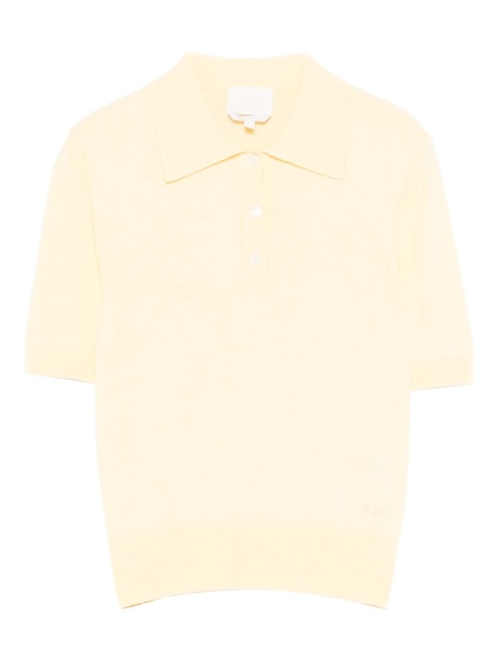 Tricou Polo A.P.C. galben