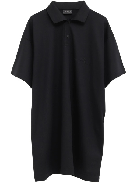 Tricou Polo Balenciaga negru