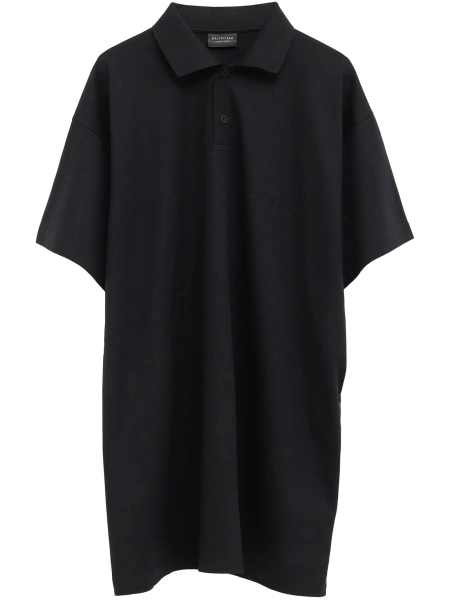 Tricou Polo Balenciaga negru
