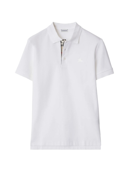Tricou Polo Burberry alb