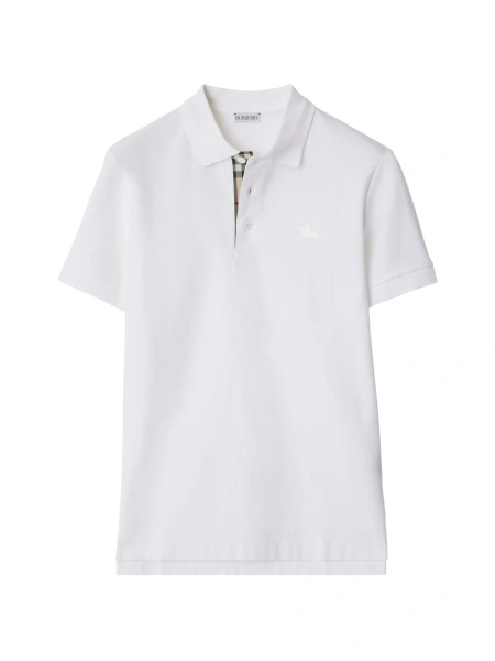 Tricou Polo Burberry alb
