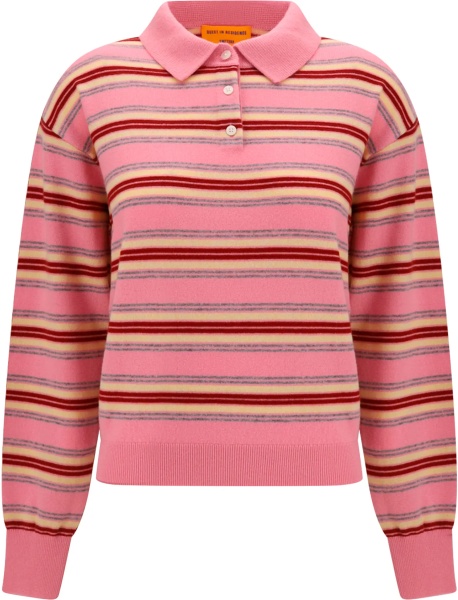 Tricou Polo College striped Polo Sweater