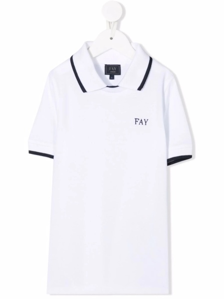 Tricou Polo Fay alb