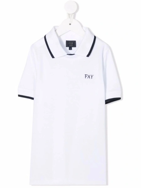 Tricou Polo Fay alb