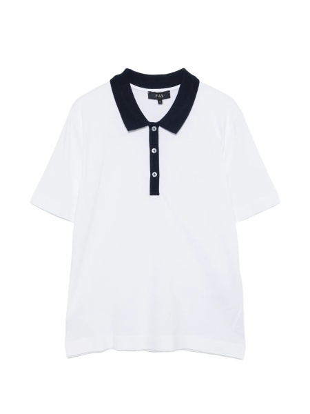 Tricou Polo Fay alb