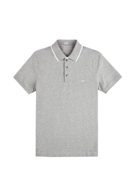 Tricou Polo Fay gri