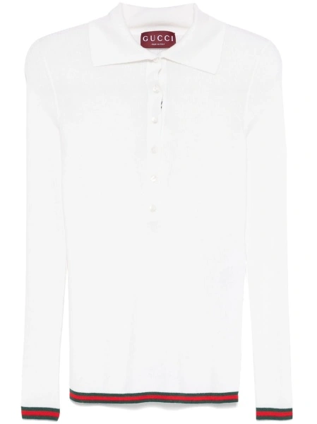 Tricou Polo Gucci alb