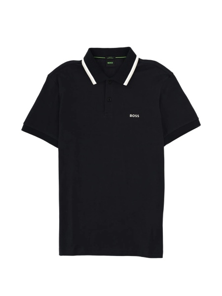 Tricou Polo Hugo Boss albastru