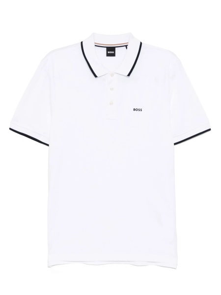 Tricou Polo Hugo Boss alb
