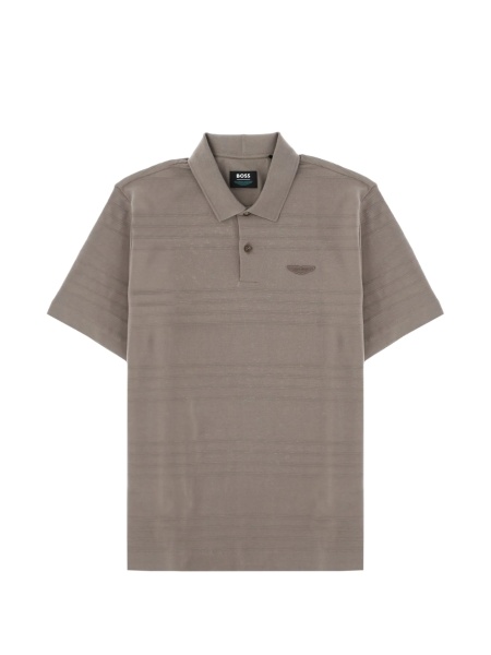 Tricou Polo Hugo Boss gri