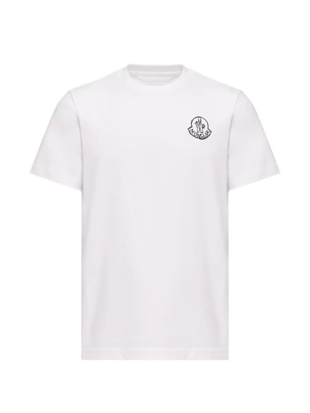 Tricou Polo Moncler alb