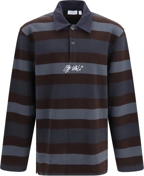 Tricou polo Off-White multicolor