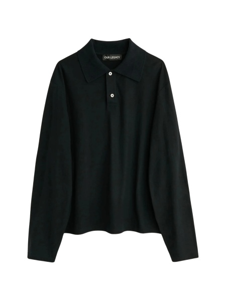Tricou Polo OUR LEGACY negru