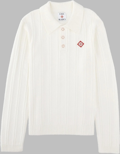 Tricou Polo Polo A Manica Lunga In Bouclé