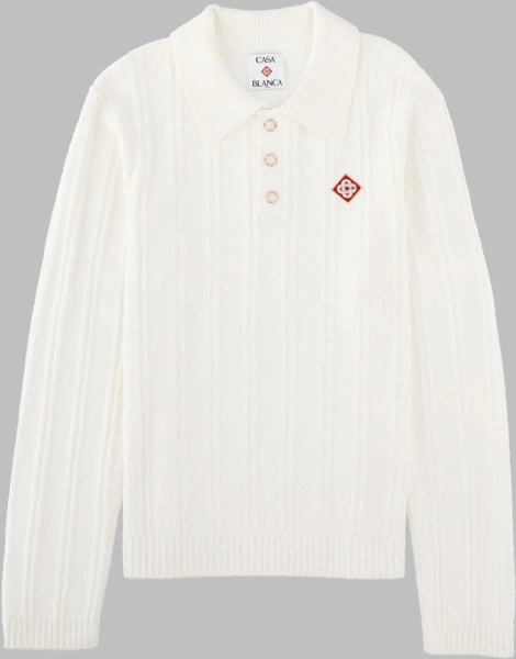 Tricou Polo Polo A Manica Lunga In Bouclé