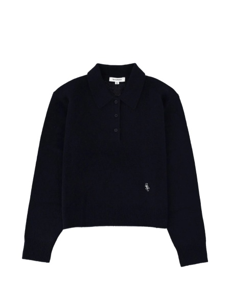 Tricou Polo SPORTY & RICH albastru