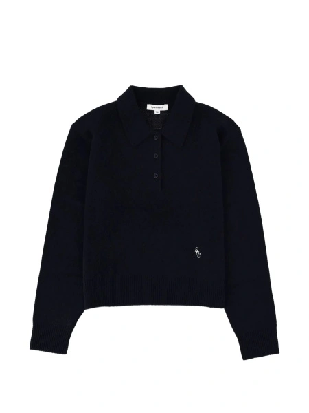 Tricou Polo SPORTY & RICH albastru