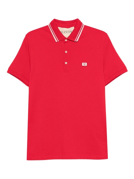 Tricou Polo Valentino Garavani rosu