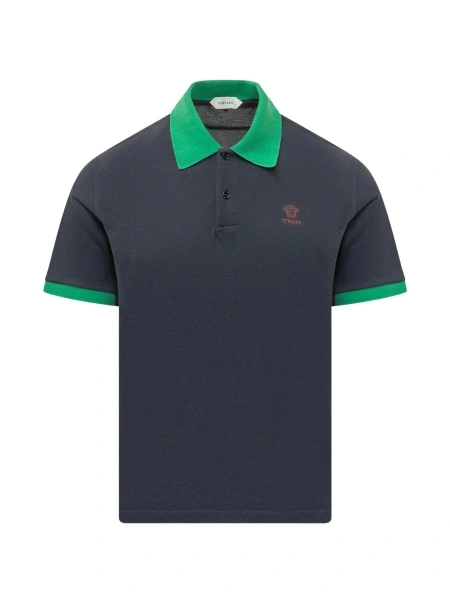 Tricou Polo Versace gri