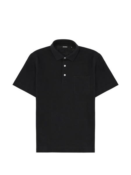 Tricou Polo ZEGNA negru