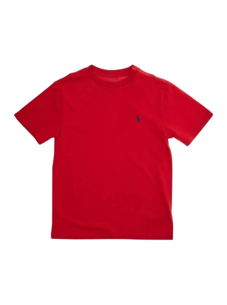 Tricou Ralph Lauren rosu din bumbac